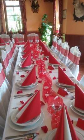 Svatební hostina Zámeček Kaliště